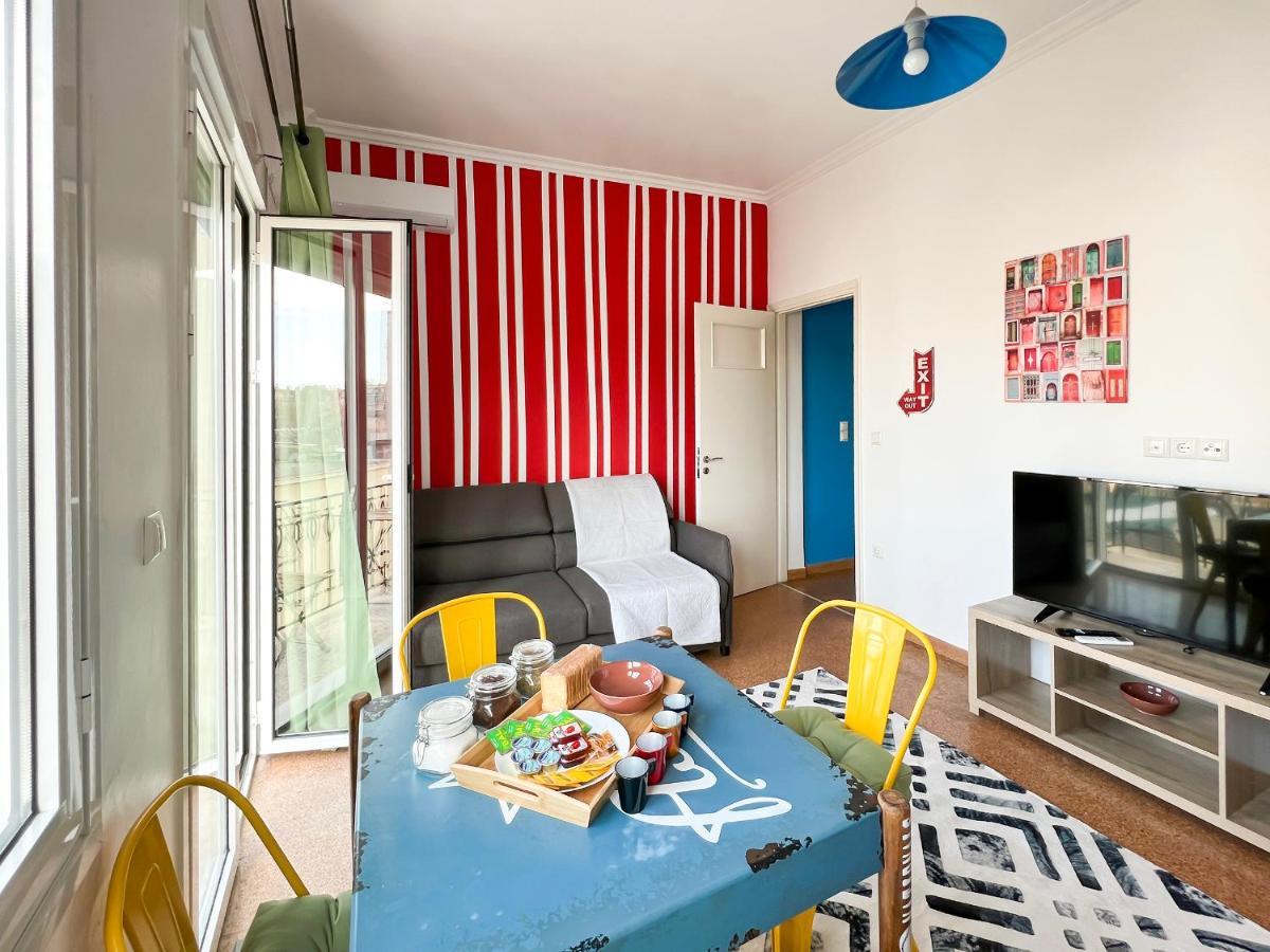 Soho Artsy 55Sqm Apt With Acropolis View Leilighet Athen Eksteriør bilde